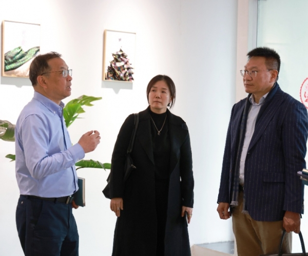 中國紡織工程學會調研組來訪